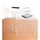 SET 3 masute transparente 50 (L ) x 40 (Ll) x 60 (H) cm
